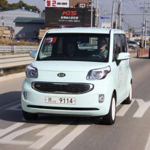 Kia Ray EV - электромобиль для города 